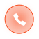 Phone handset icon for contact call-to-action