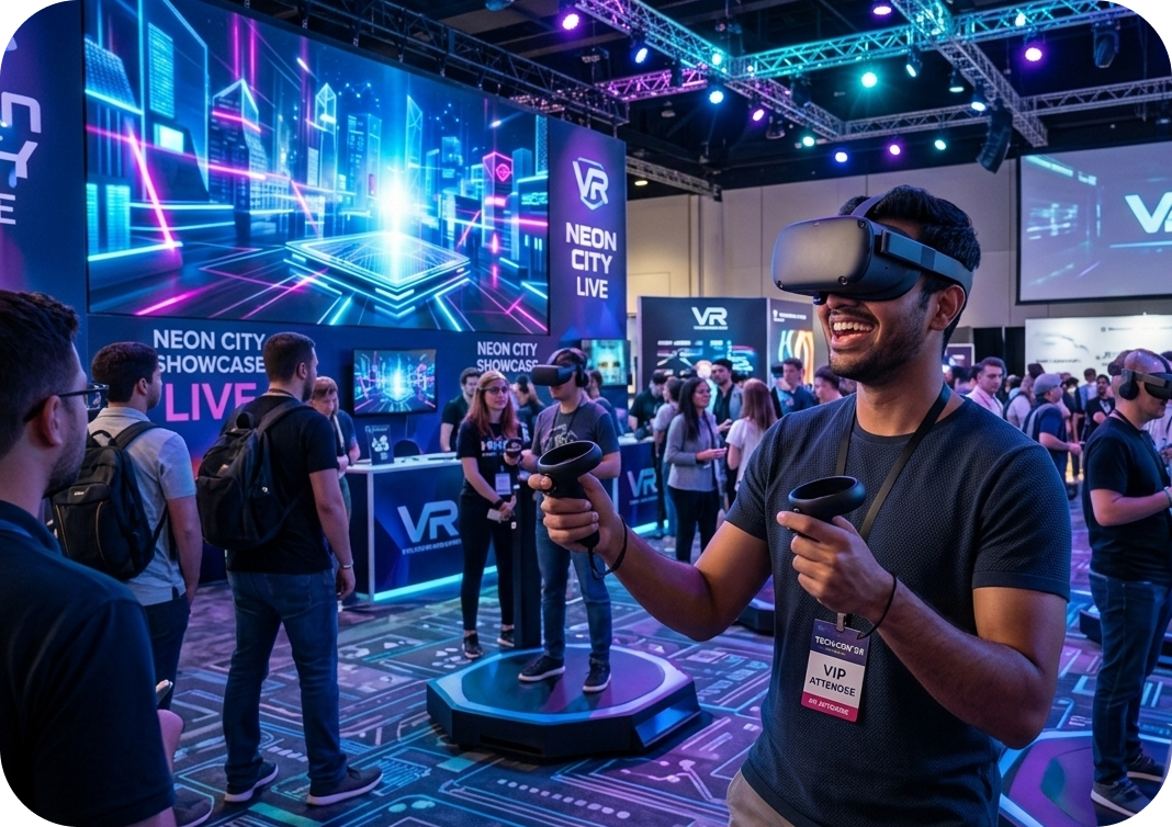 VR Event Case Study immersive virtual reality experience showcase